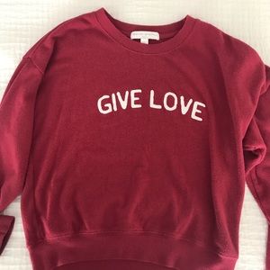 Spiritual Gangster crop sweatshirt - super soft!